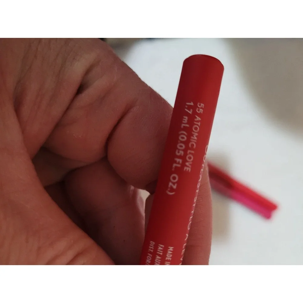 Covergirl Outlast Lipstain Women 1.7ml Red Pink Atomic Love Heat Wave 3pc Set